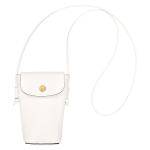 Épure Phone case with leather lace White – Leather