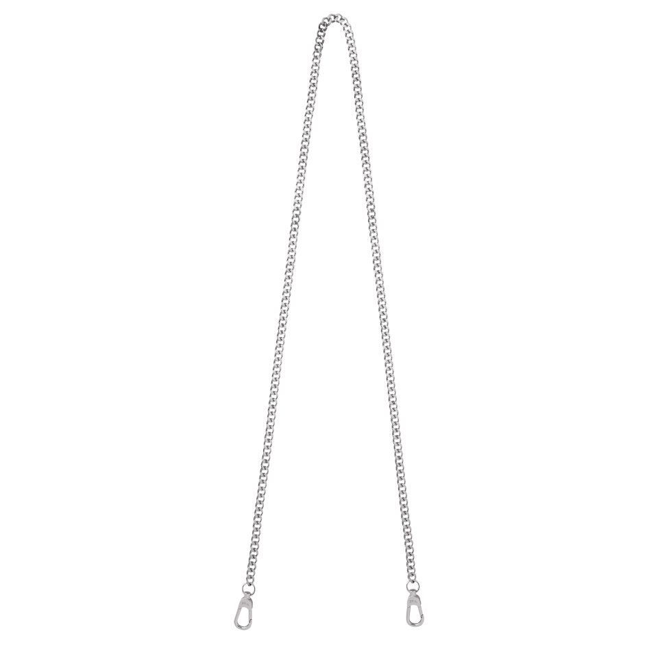 Longchamp chaîne Shoulder strap Silver - Metal