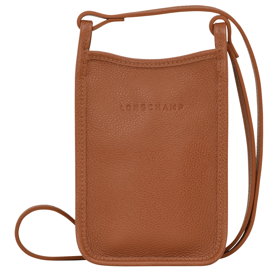 Le Foulonné Phone case Caramel - Leather