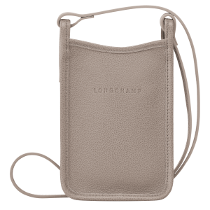 Le Foulonné Phone case Turtledove – Leather