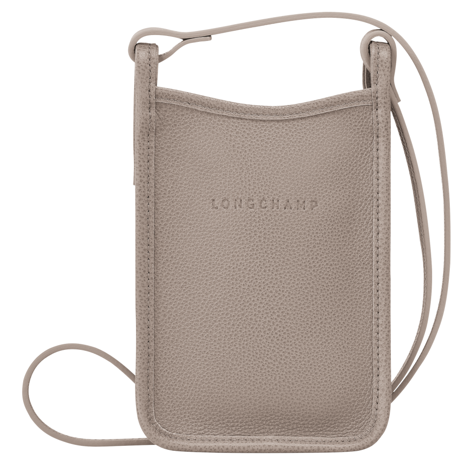 Le Foulonné Phone case Turtledove - Leather