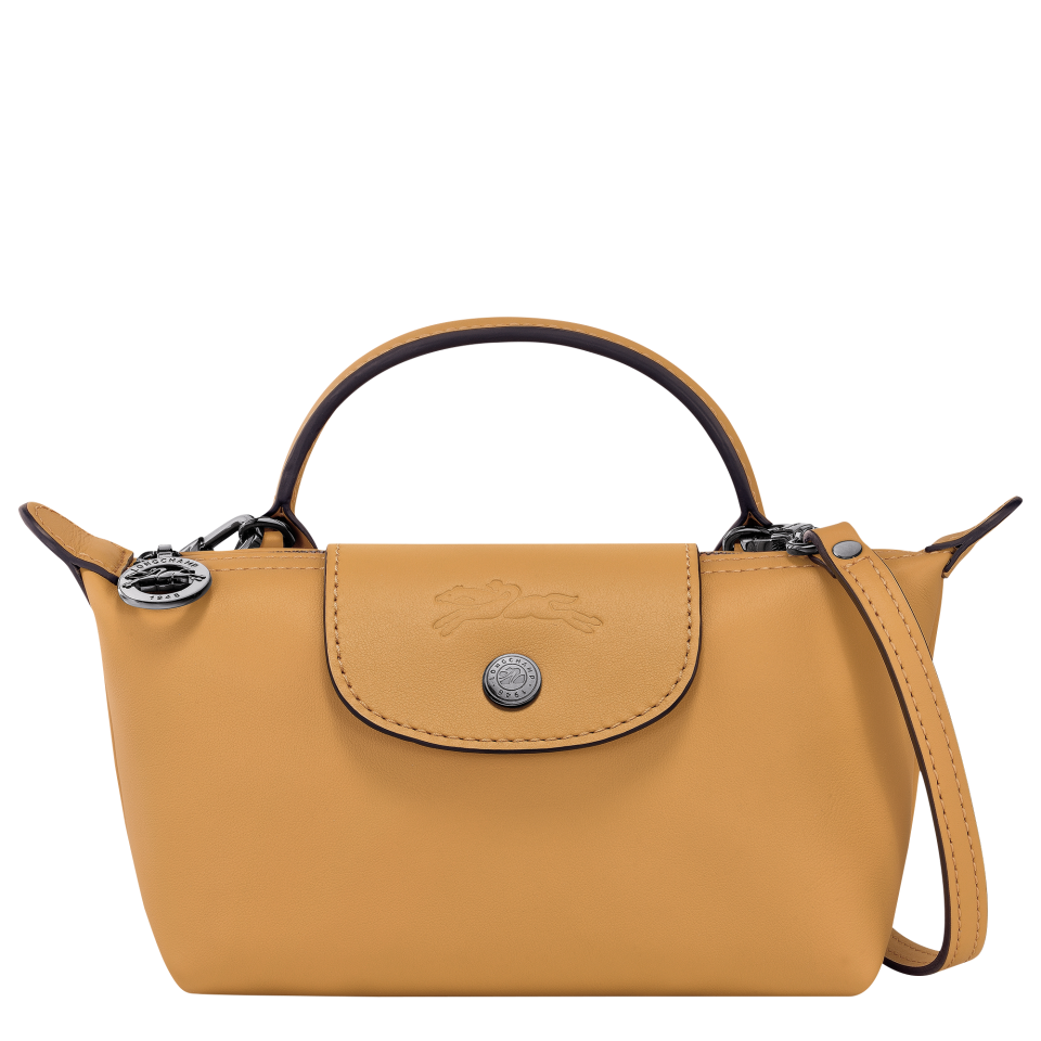 Le Pliage Xtra XS Pouch Honey - Leather