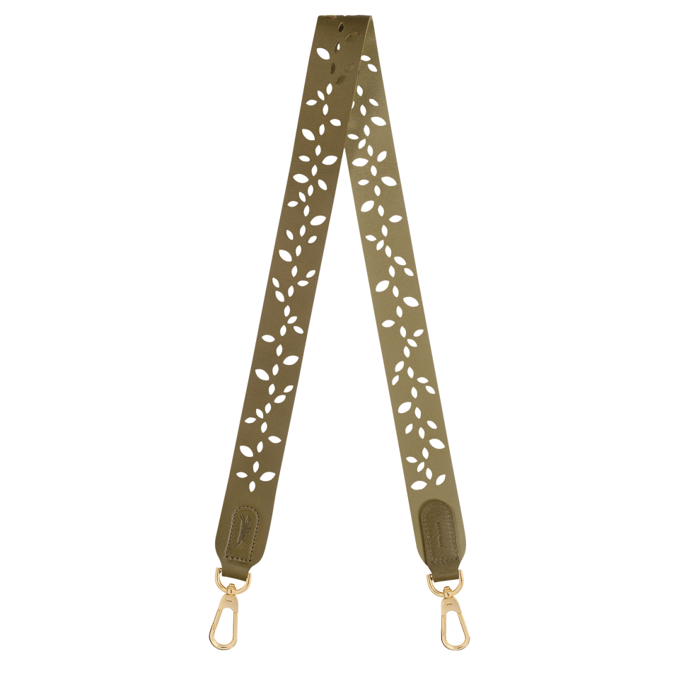 Végétal Shoulder strap Artichoke - Leather