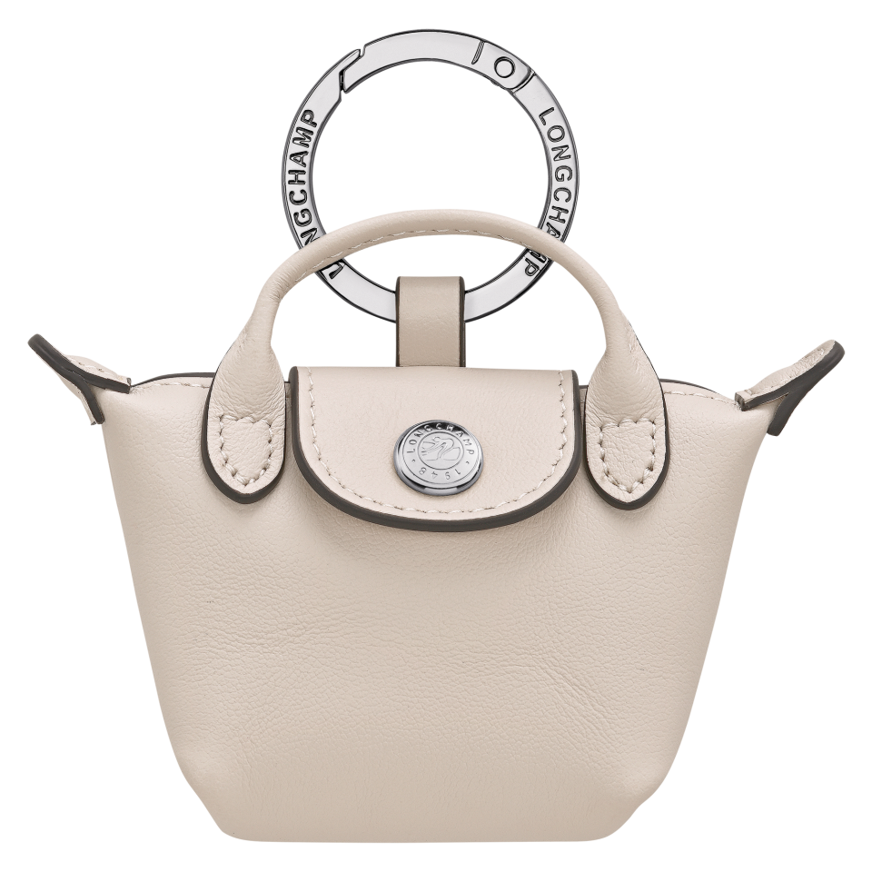 Le Pliage Xtra Key ring Paper - Leather