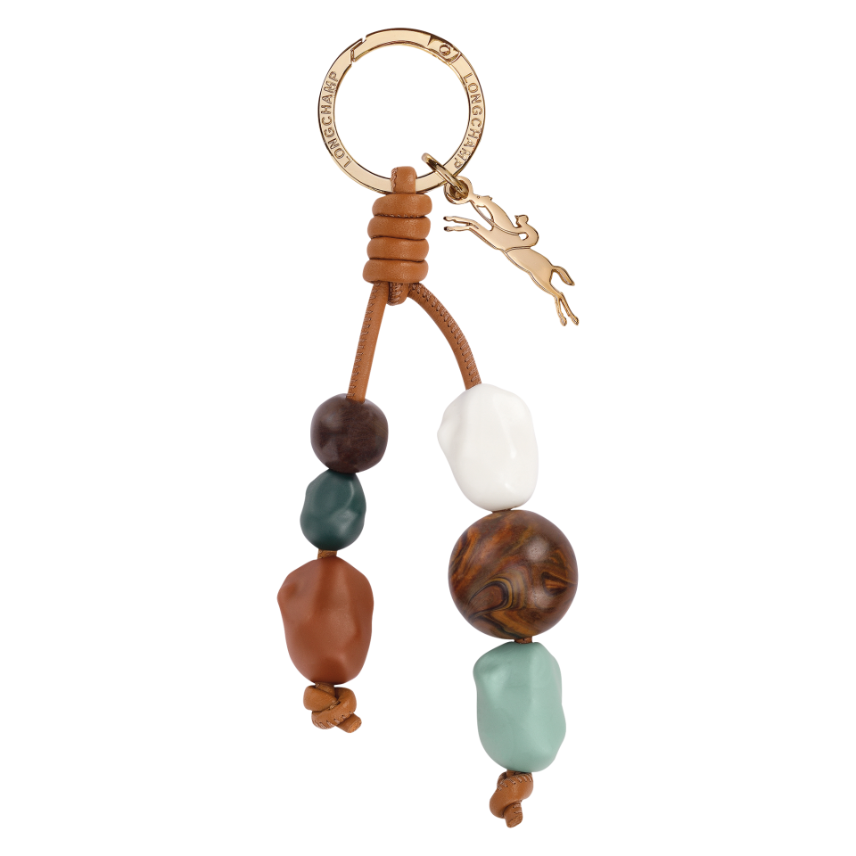 Le Pliage Xtra Key ring Cashew - Leather