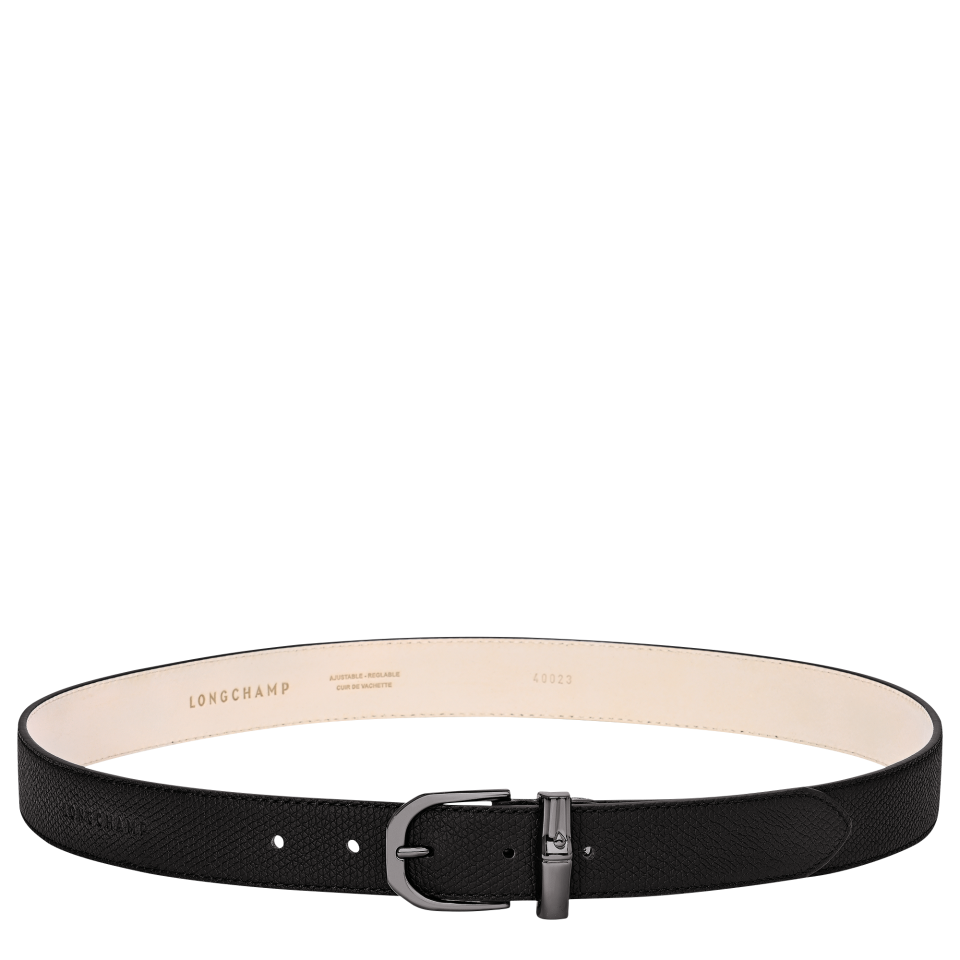 Le Roseau Ladies' belt Black - Leather
