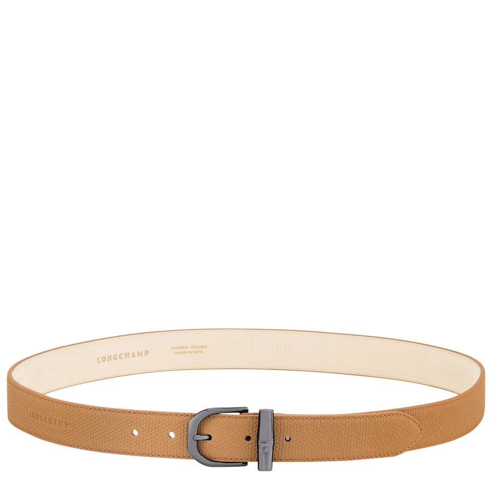 Le Roseau Ladies' belt Walnut - Leather