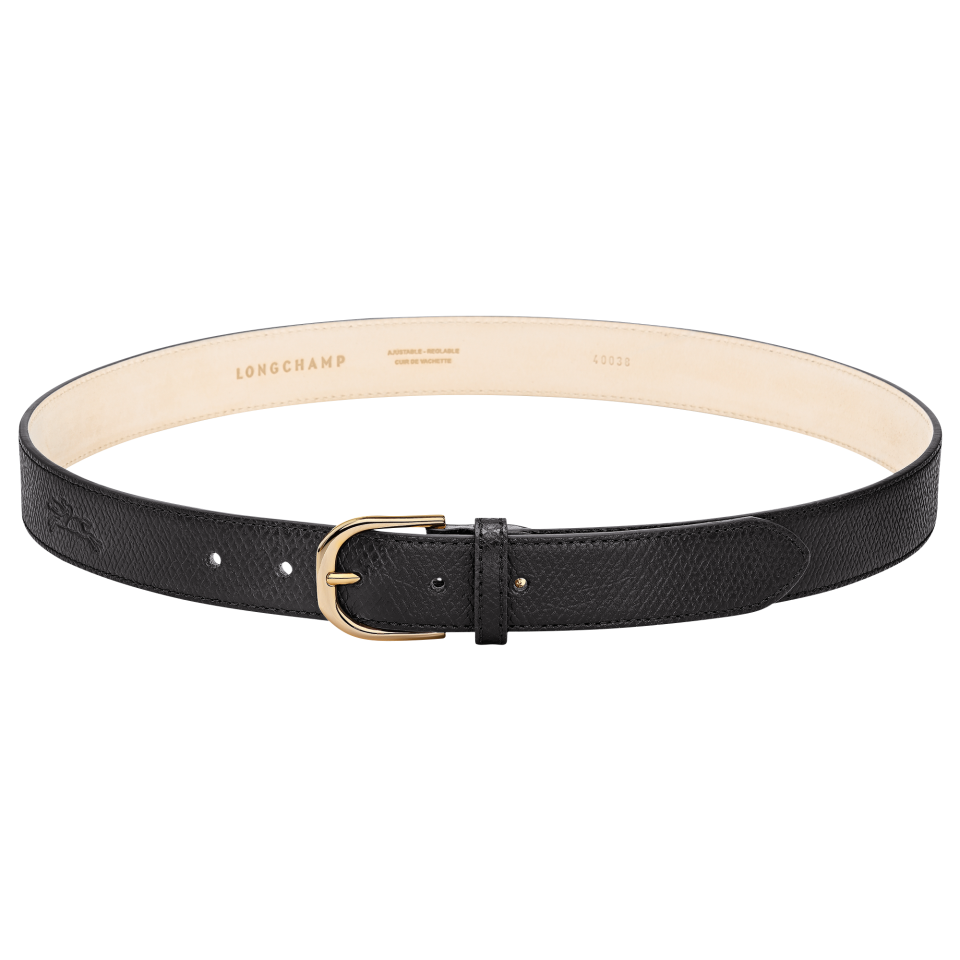 Le Pliage Original Ladies' belt Black - Leather
