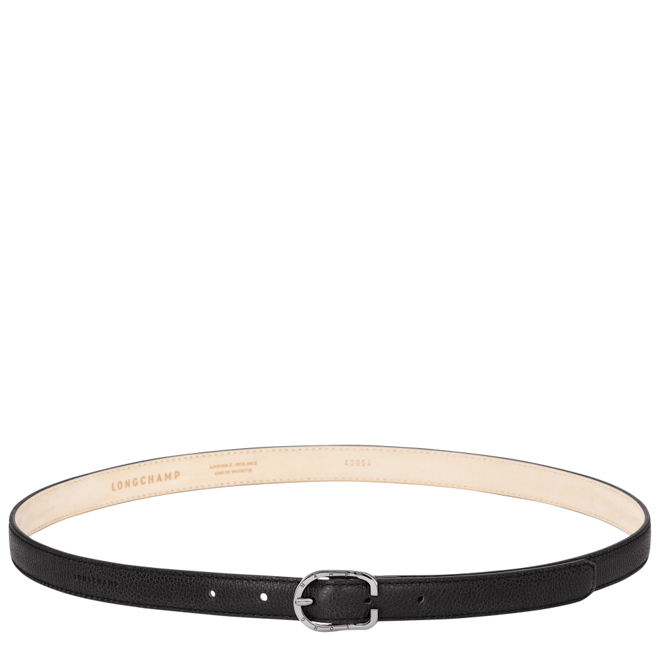 Le Foulonné Ladies' belt Black - Leather