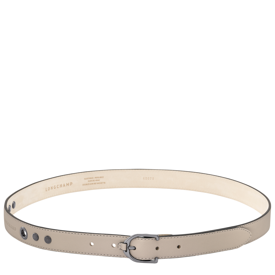 Longchamp 3D Ladies' belt Clay - Leather