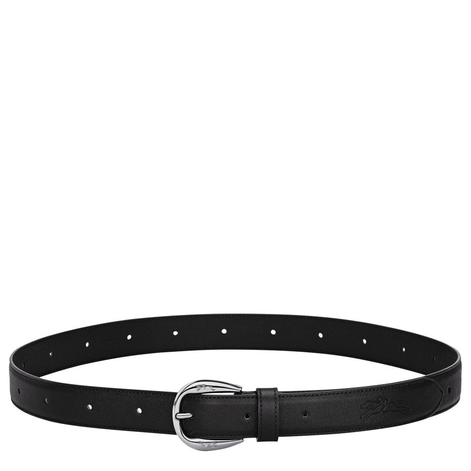 Le Pliage Xtra Ladies' belt Black - Leather