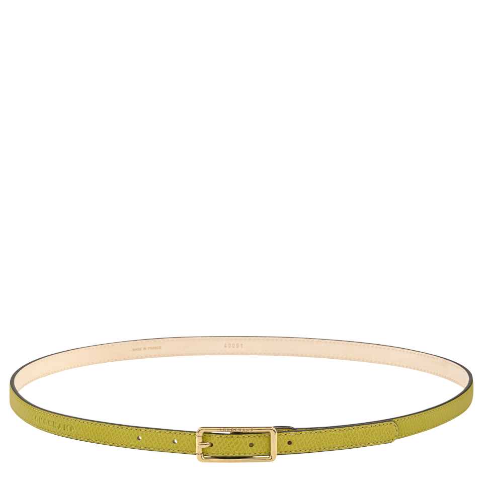 Épure Ladies' belt Kiwi Green - Leather