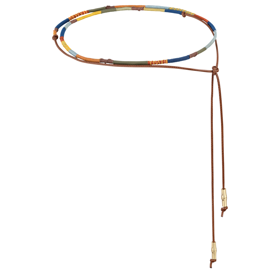 Longfriend Ladies' belt Brown - Leather