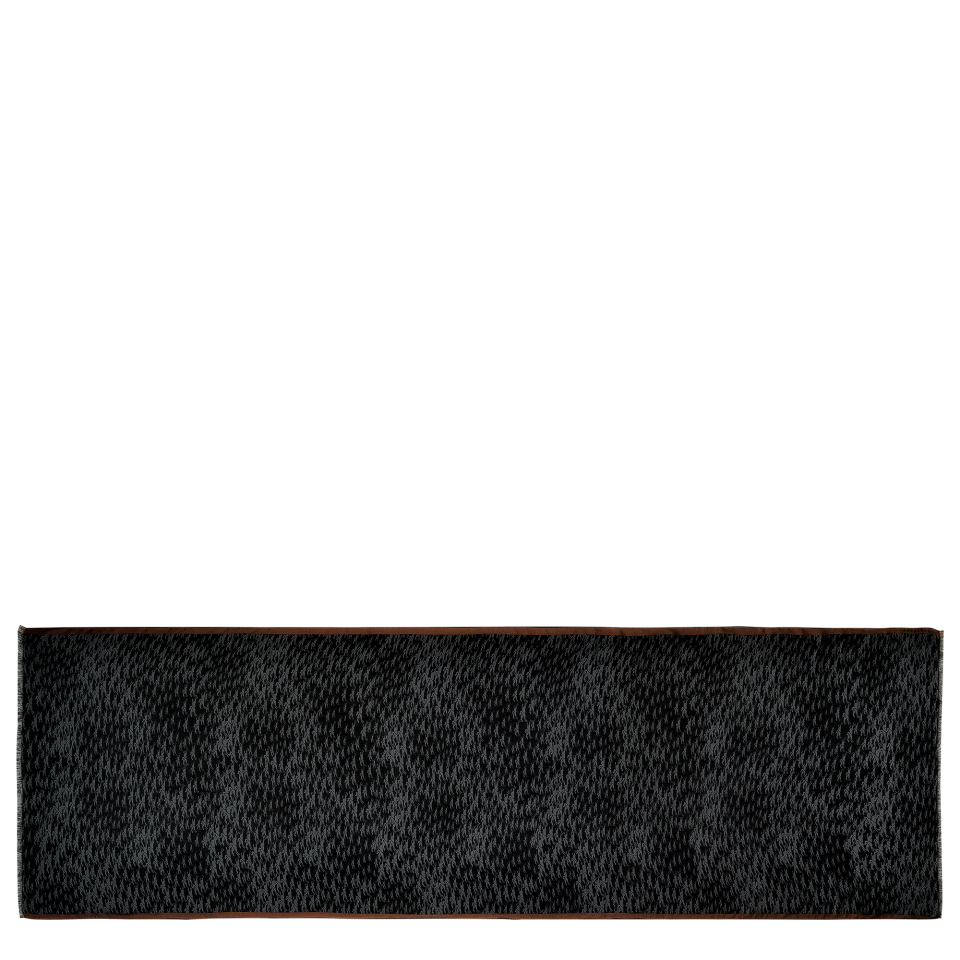 Chevaux Stole Black - Horse print