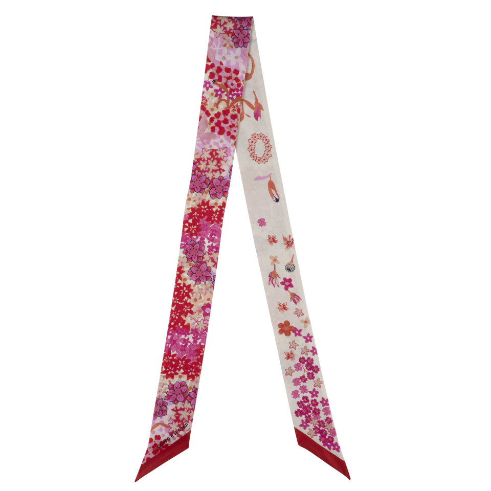 Collier de fleurs Headband Tomato - Silk