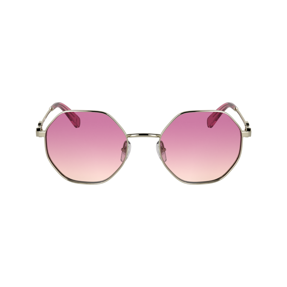 Sunglasses Gold/Pink - Metal