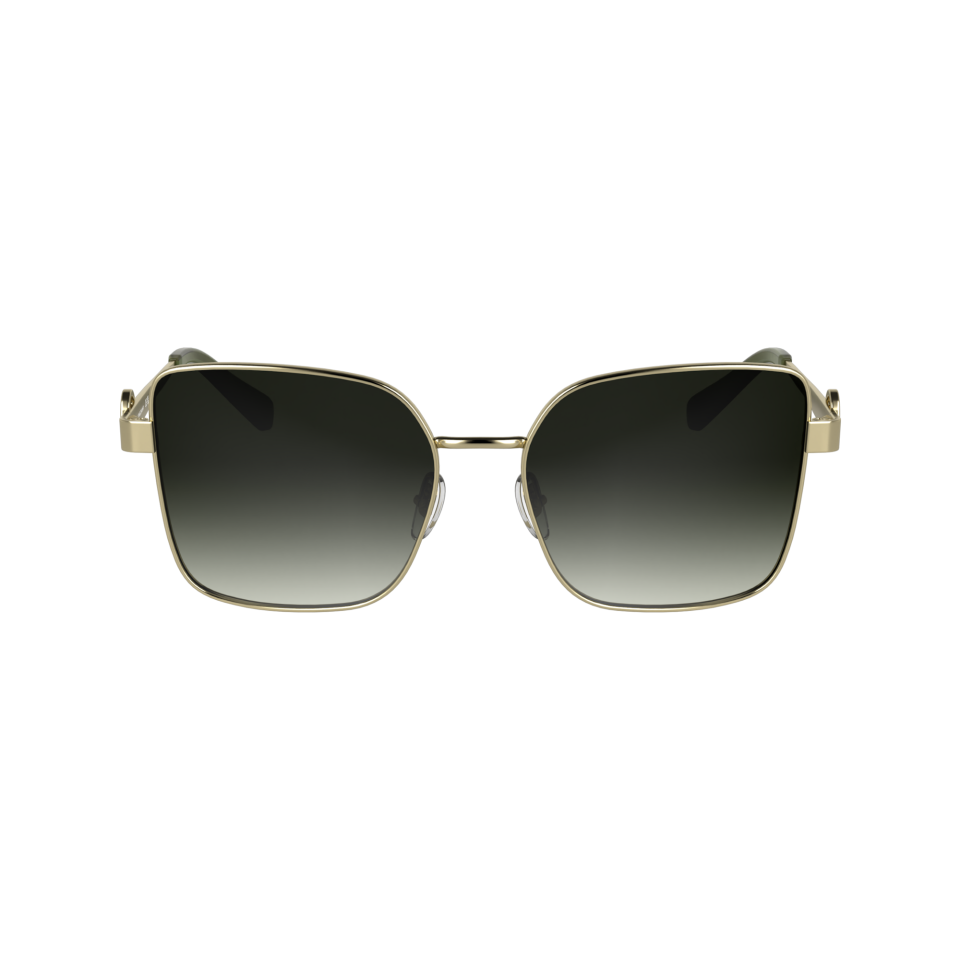 Sunglasses Gold/Khaki - Metal