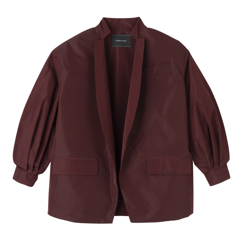Kimono jacket Burgundy - Technical taffeta