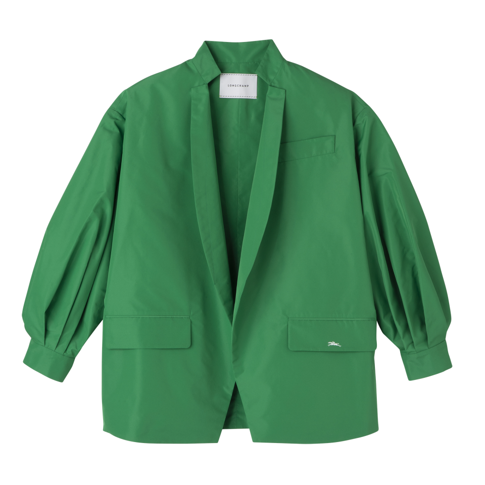 Kimono jacket Green - Technical taffeta