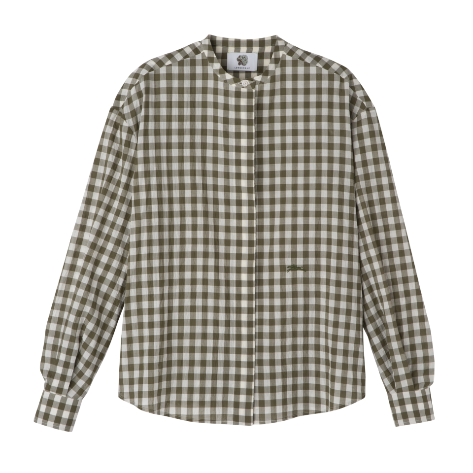 Shirt Artichoke - Vichy jacquard