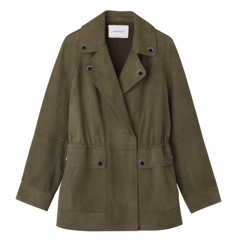 Safari jacket Khaki - Leather