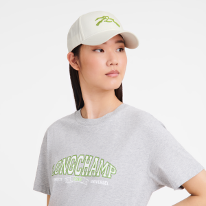 Solid cap White – Organic cotton