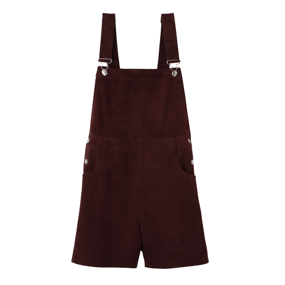 Jumpsuit Eggplant - Leather