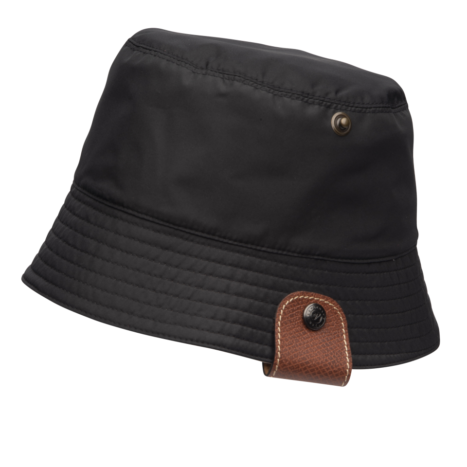 Reversible bucket hat Black/Paper - Technical taffeta