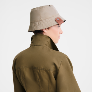 Reversible bucket hat Black/Paper – Technical taffeta