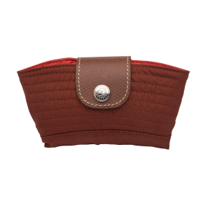 Reversible bucket hat Chestnut/Tomato – Technical taffeta