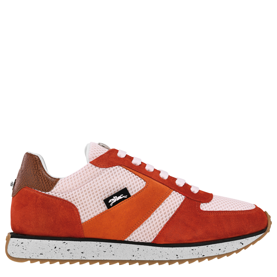 Le Pliage Green Sneakers Tomato - Leather