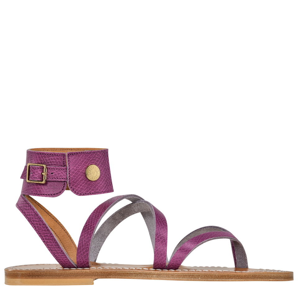 Longchamp x K.Jacques Sandals Violet - Leather