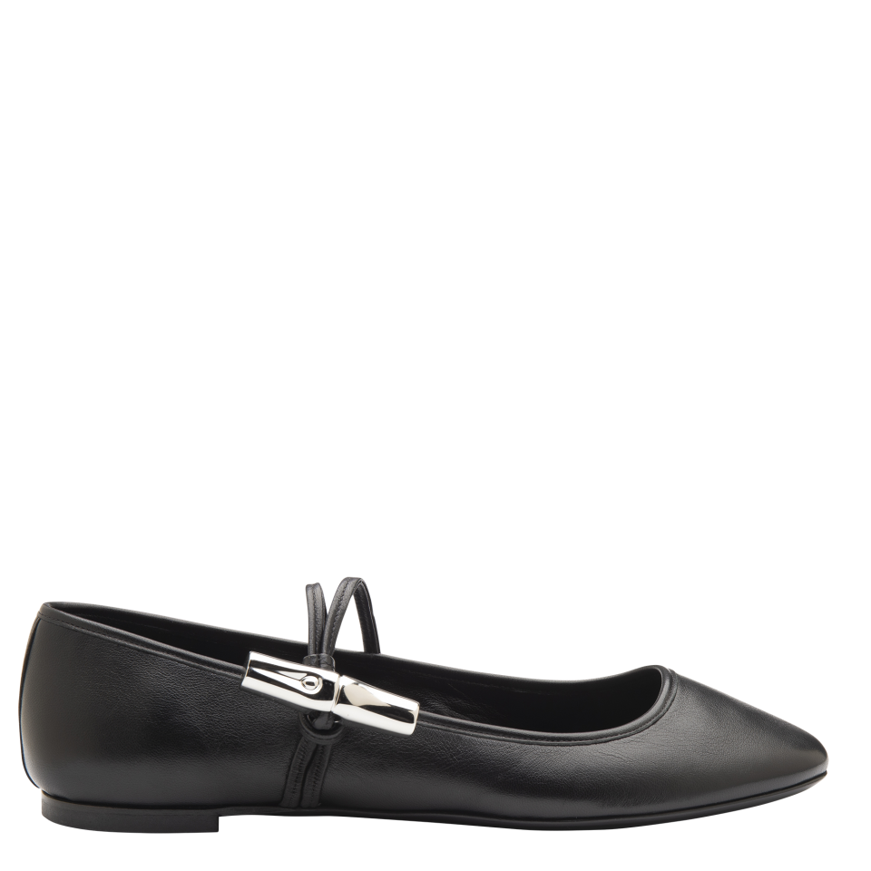 Le Roseau Ballerinas Black - Leather
