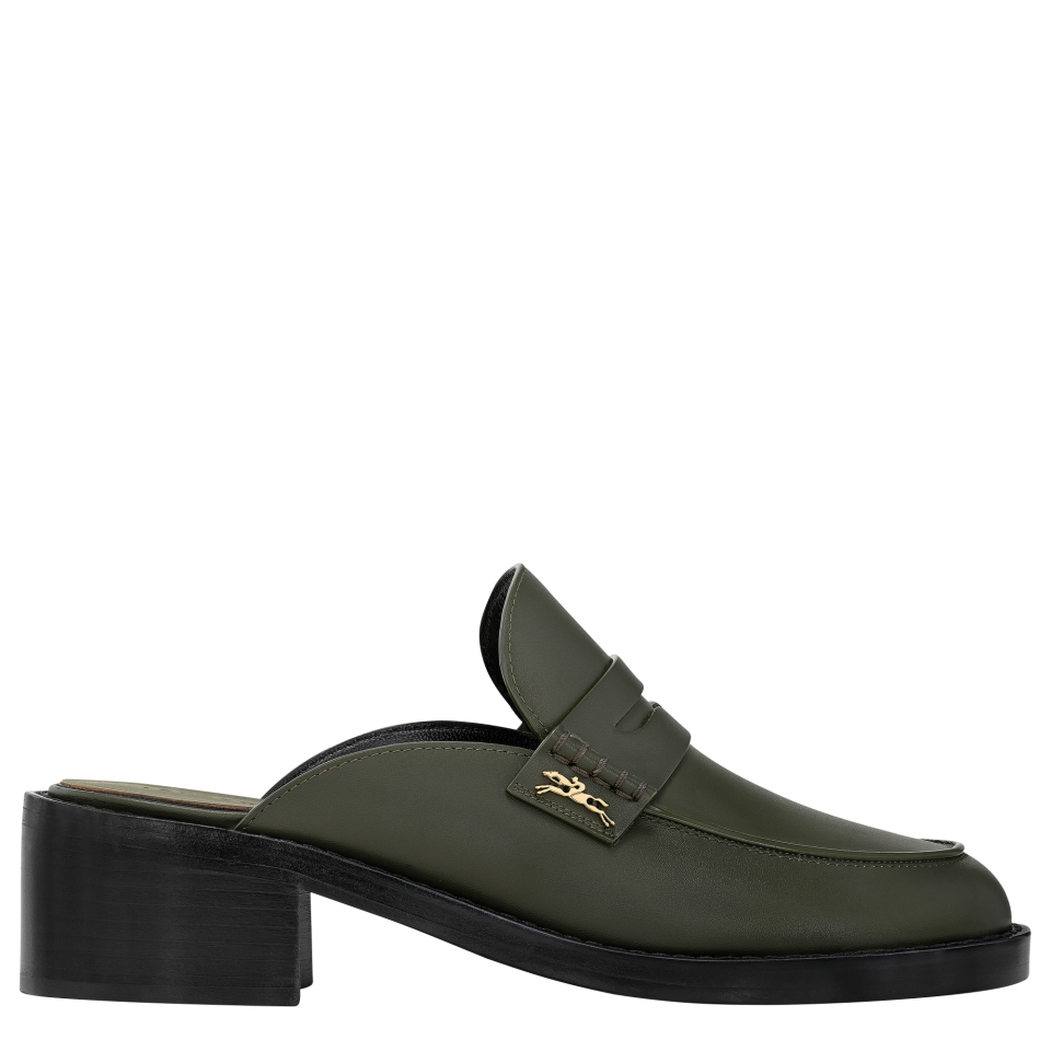 Epure Timeless Mules Khaki - Leather