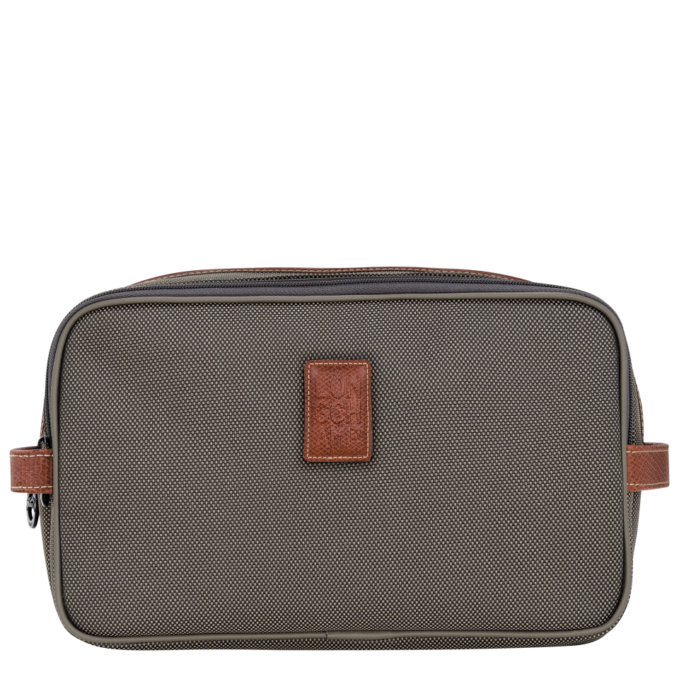Boxford Toiletry case Brown - Recycled canvas