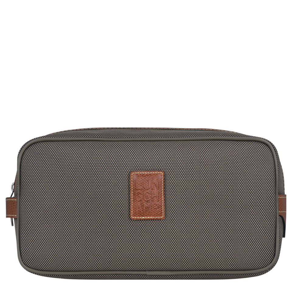 Boxford Toiletry case Brown - Recycled canvas