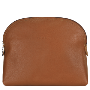 Le Foulonné Toiletry case Caramel – Leather