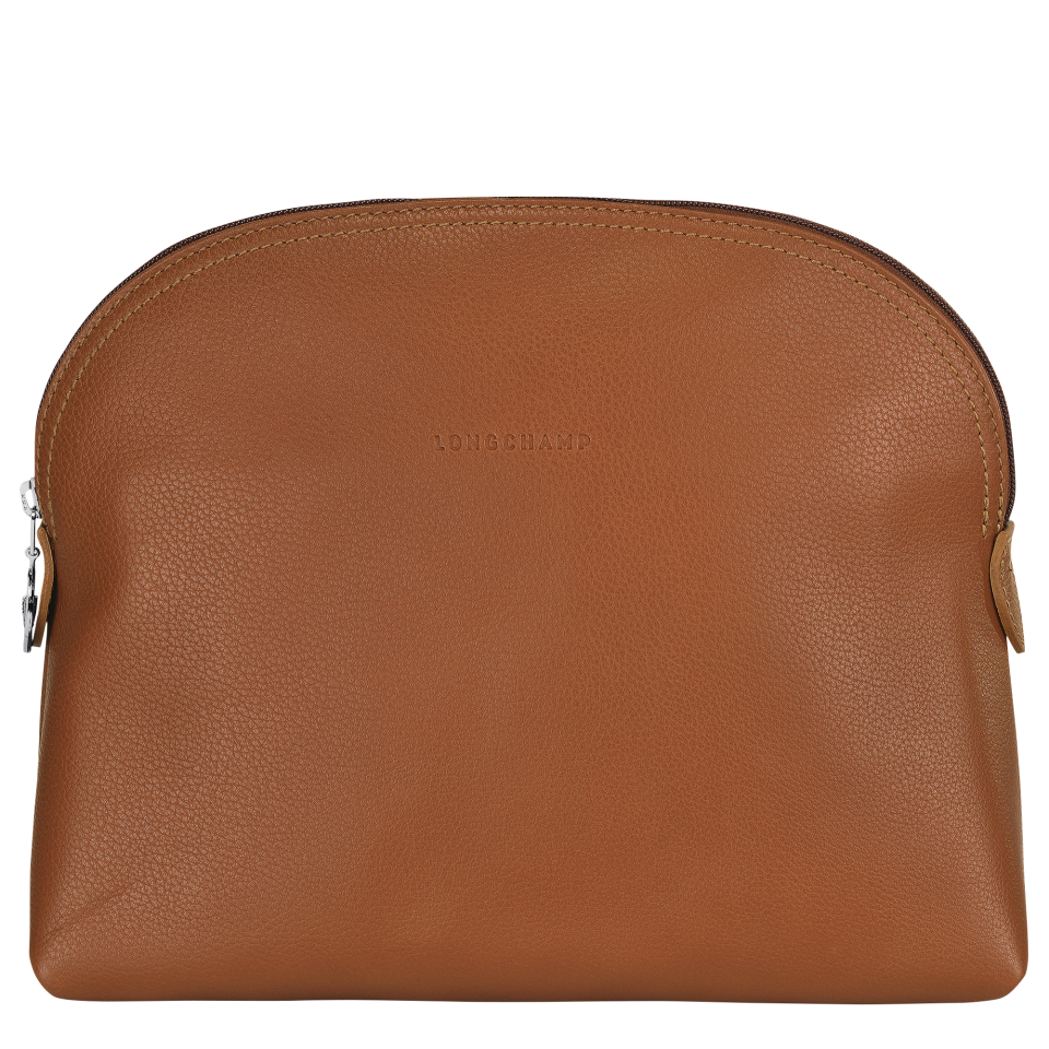 Le Foulonné Toiletry case Caramel - Leather