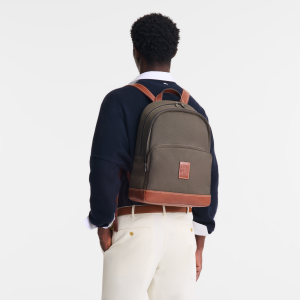 Boxford Backpack Brown – Recycled canvas