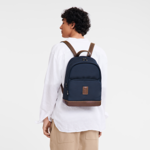 Boxford Backpack Blue – Recycled canvas