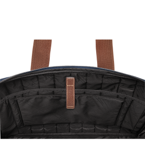Boxford L Briefcase Blue – Recycled canvas