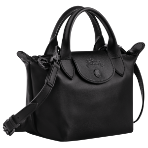 Le Pliage Xtra XS Handbag Black – Leather