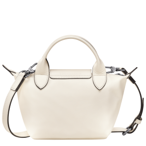 Le Pliage Xtra XS Handbag Ecru – Leather