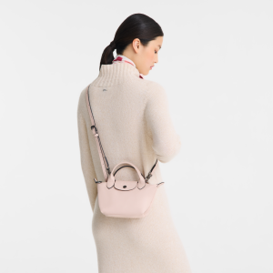 Le Pliage Xtra XS Handbag Nude – Leather
