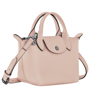 Le Pliage Xtra XS Handbag Nude – Leather