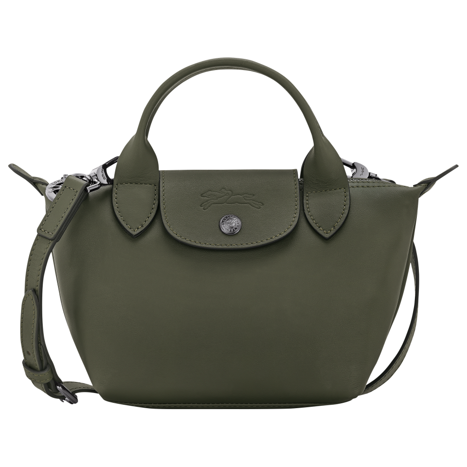 Le Pliage Xtra XS Handbag Fir - Leather