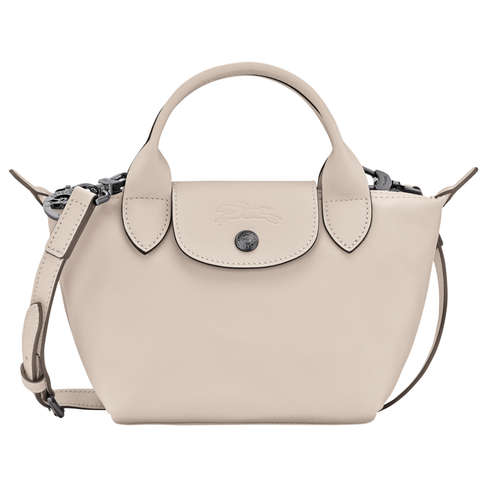 Le Pliage Xtra XS Handbag Paper - Leather
