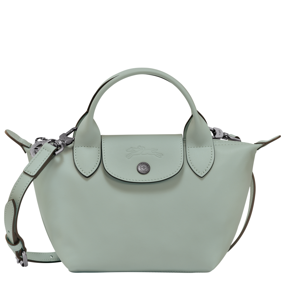Le Pliage Xtra XS Handbag Vervain - Leather