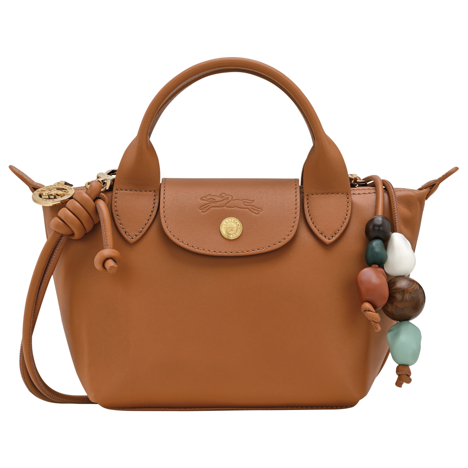Le Pliage Xtra XS Handbag Cashew - Leather