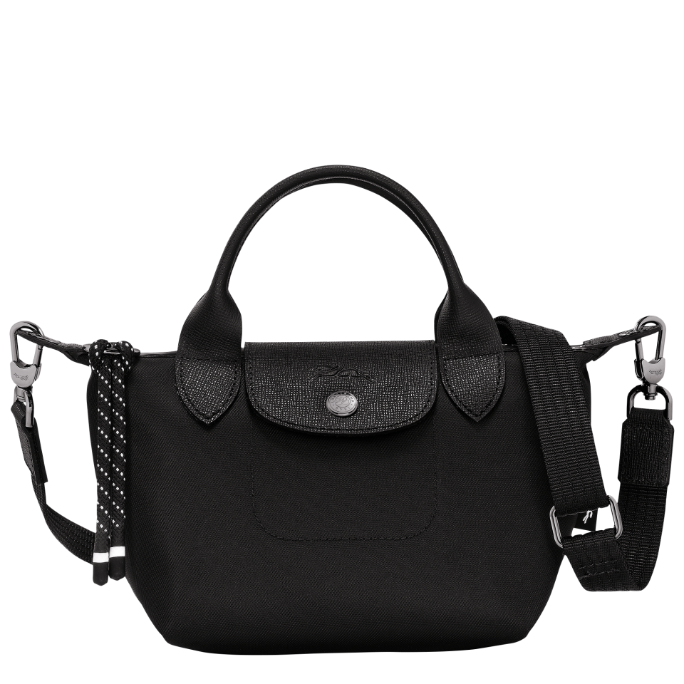 Le Pliage Energy XS Handbag Black - Recycled canvas